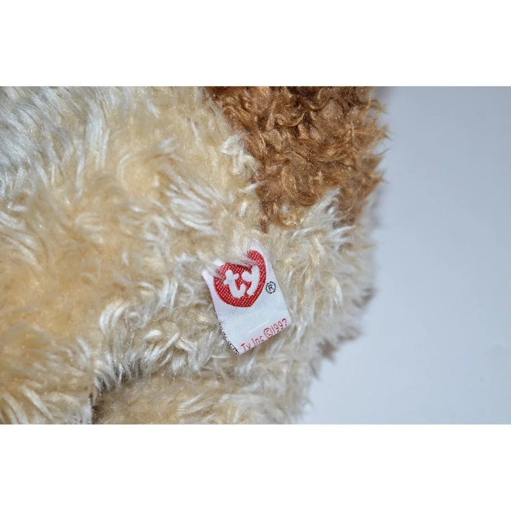 Ty Classic 1997 Taffy the Terrier Brown Shaggy‎ Puppy Dog Plush Stuffed Toy